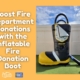 boost fire department donations with the inflatable fire donation boot