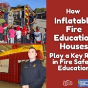 Inflatable Fire Education Houses for Fire Safety Education Month